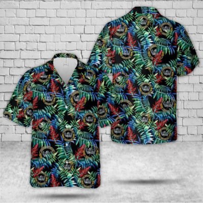 Navy Hawaiian Shirt, Us Navy Experimental Diving Unit Hawaiian Shirt, Navy Shirts Mens