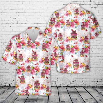 Navy Hawaiian Shirt, Us Navy Female Chick Chief Cpo Pink 2 Hawaiian Shirt, Navy Shirts Mens