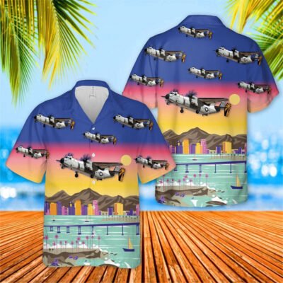 Navy Hawaiian Shirt, Us Navy Grumman C-2A Greyhound Of Vrc-30 Providers Hawaiian Shirt, Navy Shirts Mens