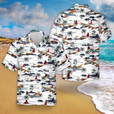 Navy Hawaiian Shirt, Us Navy Lockheed Dc-130 Hawaiian Shirt, Navy Shirts Mens