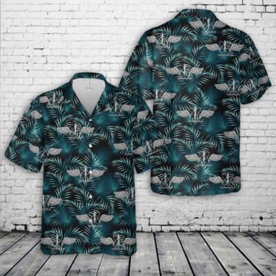 Navy Hawaiian Shirt, Us Navy Naval Aircrewman Hawaiian Shirt, Navy Shirts Mens