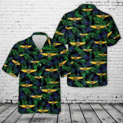 Navy Hawaiian Shirt, Us Navy Naval Aviation Observer Badge Hawaiian Shirt, Navy Shirts Mens
