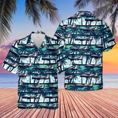Navy Hawaiian Shirt, Us Navy Northrop Grumman Mq-4C Triton Hawaiian Shirt, Navy Shirts Mens