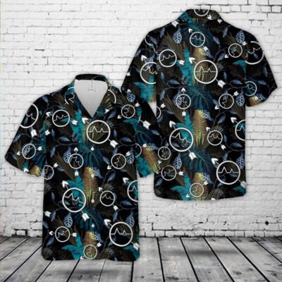 Navy Hawaiian Shirt, Us Navy Operations Specialist Hawaiian Shirt, Navy Shirts Mens