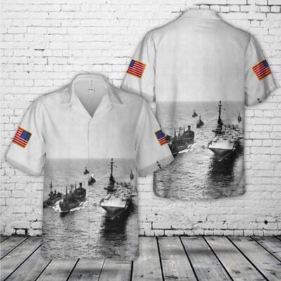 Navy Hawaiian Shirt, Us Navy Ships Hawaiian Shirt, Navy Shirts Mens