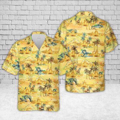 Navy Hawaiian Shirt, Us Navy Ssbn Deterrent Patrol Insignia Hawaiian Shirt, Navy Shirts Mens