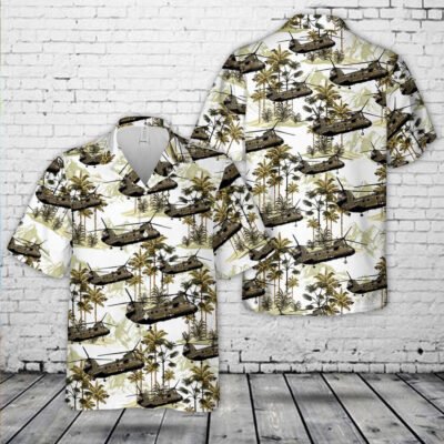 Navy Hawaiian Shirt, Us Navy Support Helicopter Hh-46D Hawaiian Shirt, Navy Shirts Mens