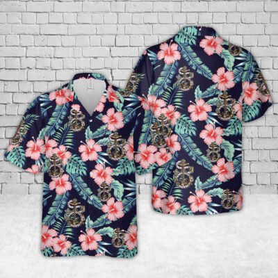 Navy Hawaiian Shirt, Us Navy Usn Chiefs Pride Cpo Kaneohe Hawaii Hawaiian Shirt, Navy Shirts Mens