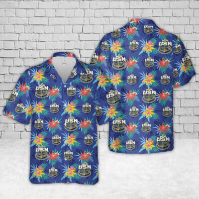 Navy Hawaiian Shirt, Us Navy Usn Navy Chief Â€Œwest Coast Goatsâ€ Cpo Hawaiian Shirt, Navy Shirts Mens