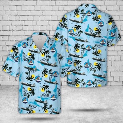 Navy Hawaiian Shirt, Us Navy Vp-45 Pelicans P-3C Hawaiian Shirt, Navy Shirts Mens