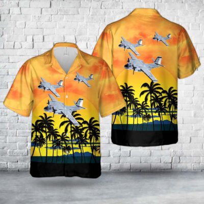 Navy Hawaiian Shirt, Us Navy Vx-4 Evaluators C-1A Hawaiian Shirt, Navy Shirts Mens
