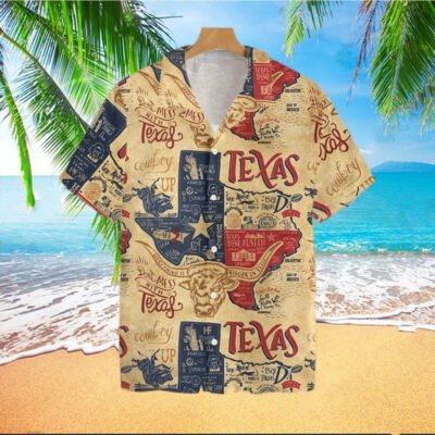Texas Hawaiian Shirt, Texas Proud V1 Tropical Hawaiian Shirt, Summer Beach Shirt