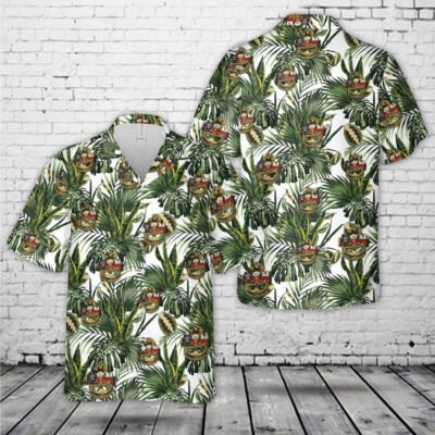 Texas Hawaiian Shirt, US Navy Chief Texas style anchor Hawaiian Shirt, Military Hawaiian Shirt