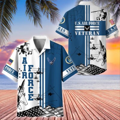 US AIR FORCE VETERAN Hawaiian Shirt - GS4304