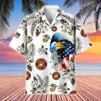 US MARINES VETERAN Hawaiian Shirt - GS3468