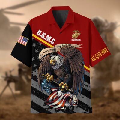 US MARINES VETERAN Hawaiian Shirt - GS3799