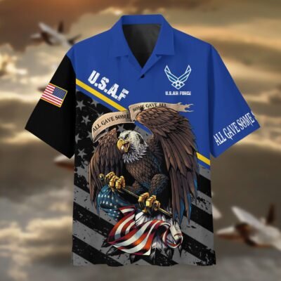US AIR FORCE VETERAN Hawaiian Shirt - GS3801