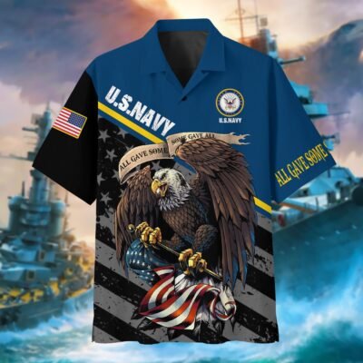 US NAVY VETERAN Hawaiian Shirt - GS3802