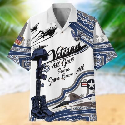 US AIR FORCE VETERAN Hawaiian Shirt - GS3922