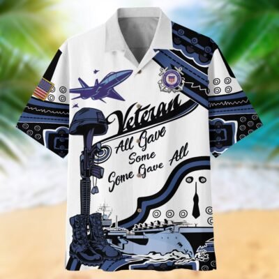 US COAST GUARD VETERAN Hawaiian Shirt - GS3924