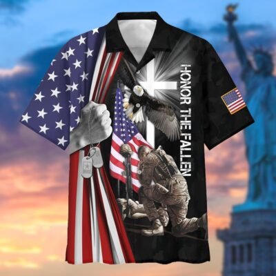 U.S Veteran Hawaiian Shirt GS686