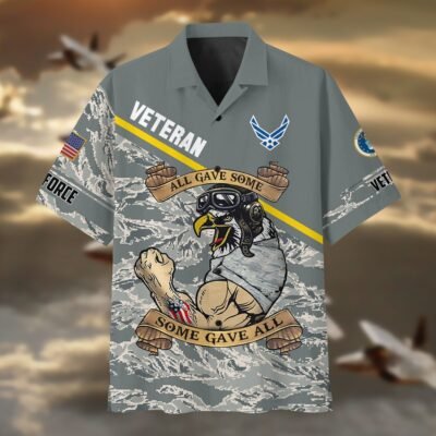 US AIR FORCE VETERAN Hawaiian Shirt - GS3764