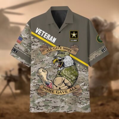 US ARMY VETERAN Hawaiian Shirt - GS3765