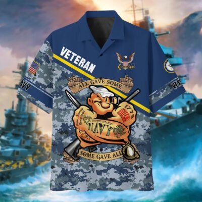 US NAVY VETERAN Hawaiian Shirt - GS3767