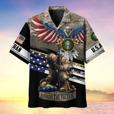 US ARMY VETERAN Hawaiian Shirt - GS3792