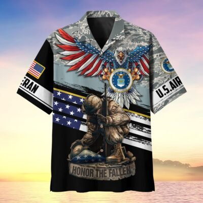 US AIR FORCE VETERAN Hawaiian Shirt - GS3795