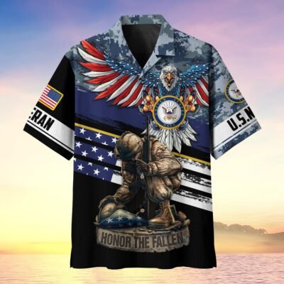 US NAVY VETERAN Hawaiian Shirt - GS3796