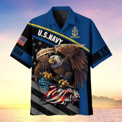 US NAVY VETERAN Hawaiian Shirt - GS3786