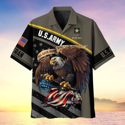 US ARMY VETERAN Hawaiian Shirt - GS3787