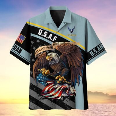 US AIR FORCE VETERAN Hawaiian Shirt - GS3788