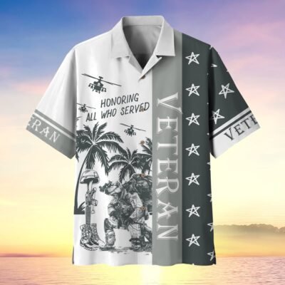 US VETERAN Hawaiian Shirt - GS3903