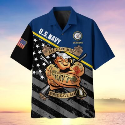 US NAVY VETERAN Hawaiian Shirt - GS3897