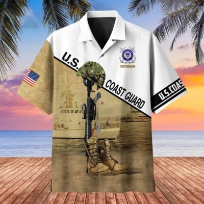 US COAST GUARD VETERAN Hawaiian Shirt - GS3654