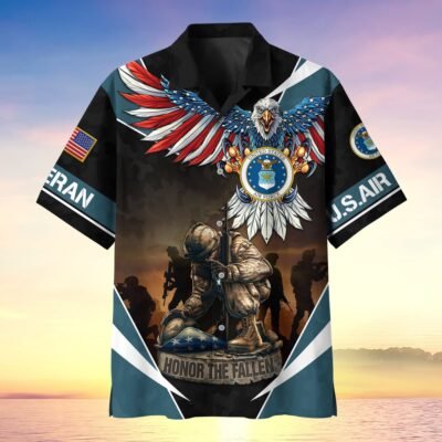 US AIR FORCE VETERAN Hawaiian Shirt - GS3663