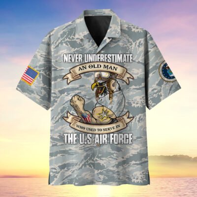 US AIR FORCE VETERAN Hawaiian Shirt - GS3733