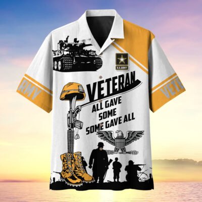 US ARMY VETERAN Hawaiian Shirt - GS4147