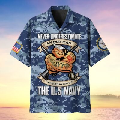 US NAVY VETERAN Hawaiian Shirt - GS3736