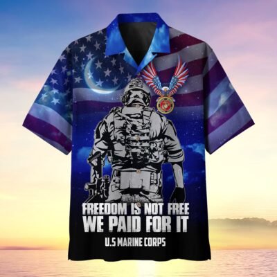 US MARINES VETERAN Hawaiian Shirt - GS3949
