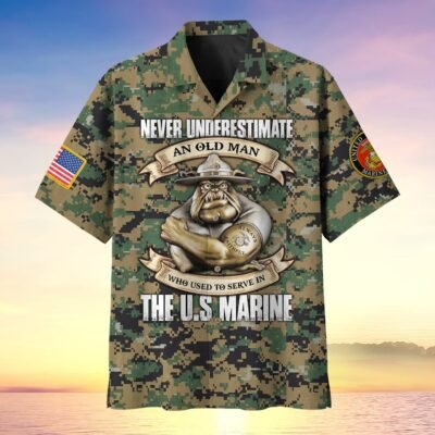 US MARINES VETERAN Hawaiian Shirt - GS3944