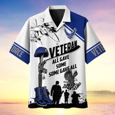 US AIR FORCE VETERAN Hawaiian Shirt - GS4151