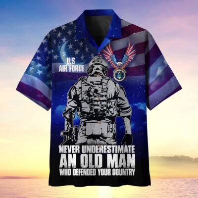 US AIR FORCE VETERAN Hawaiian Shirt - GS3746