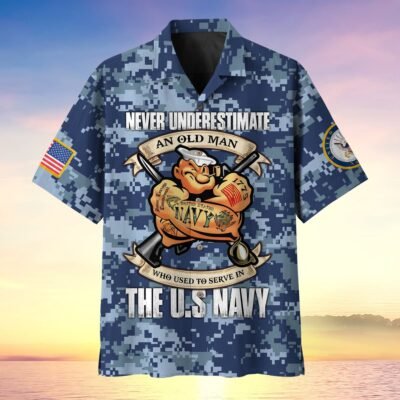 US NAVY VETERAN Hawaiian Shirt - GS3946