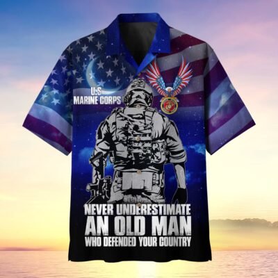 US MARINES VETERAN Hawaiian Shirt - GS3749