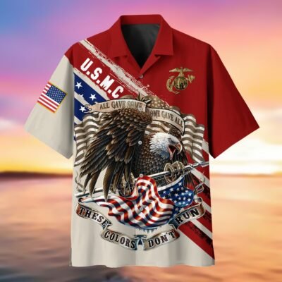 US MARINES VETERAN Hawaiian Shirt - GS3955