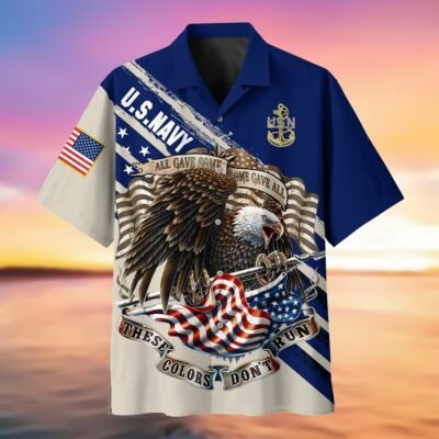 US NAVY VETERAN Hawaiian Shirt - GS3956