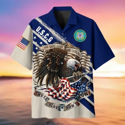 US COAST GUARD VETERAN Hawaiian Shirt - GS3957